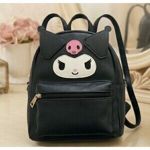 Kawaii Cartoon Anime black Mini Shoulder Bag Handbag Kuromi crossbody